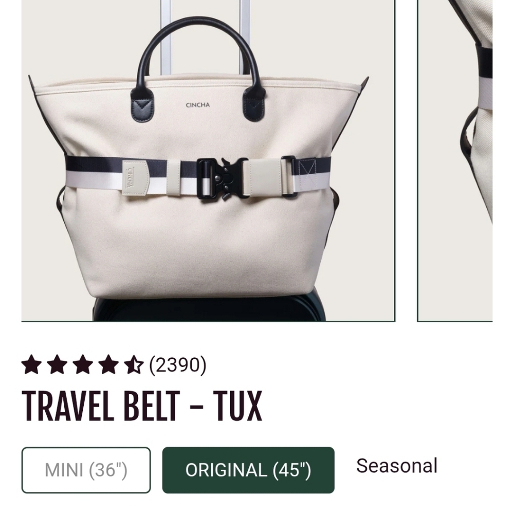 Cincha 45" Travel Belt